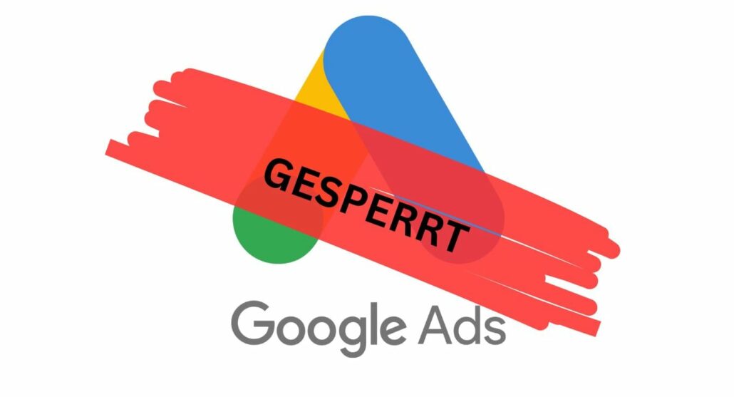 Google Ads gesperrt wegen schädlicher Software