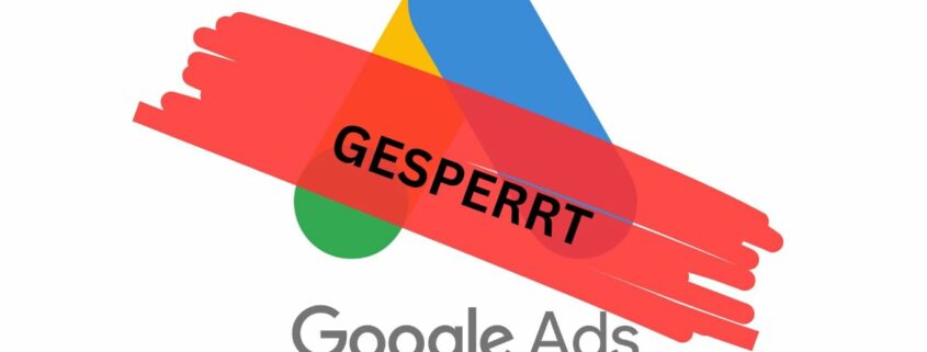 Google Ads gesperrt wegen schädlicher Software